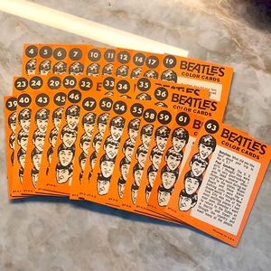 Beatles Color Cards